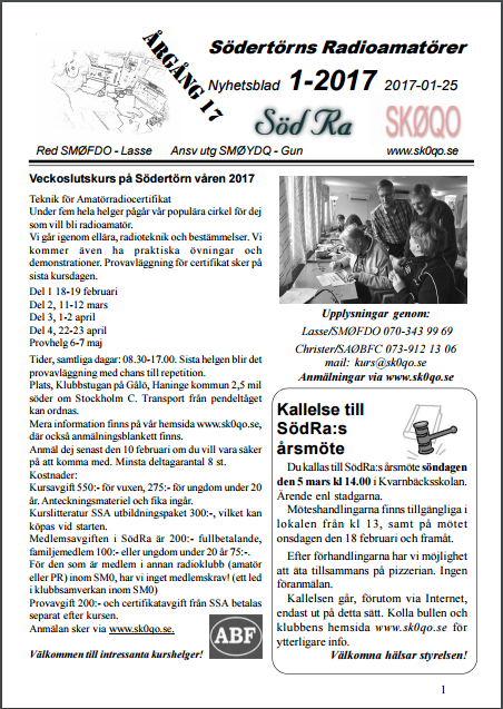 SödRa Bladet 2017 1